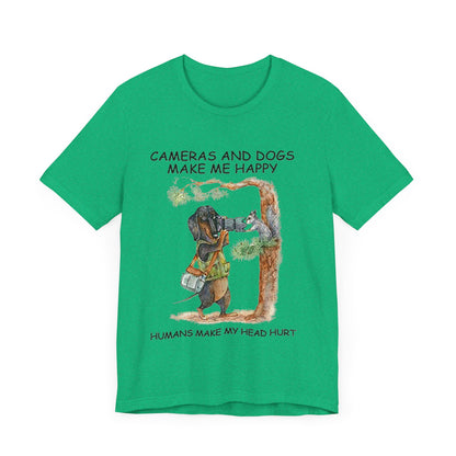 Cameras and Dogs T-Shirt