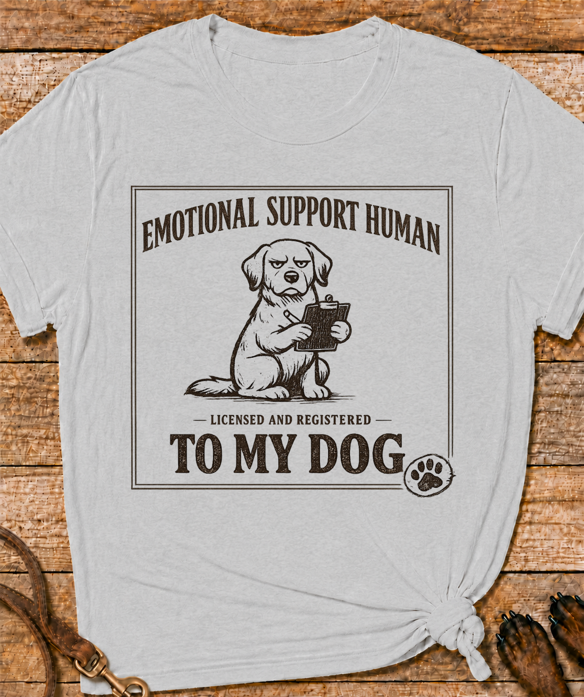 Emotional Support Human T-Shirt