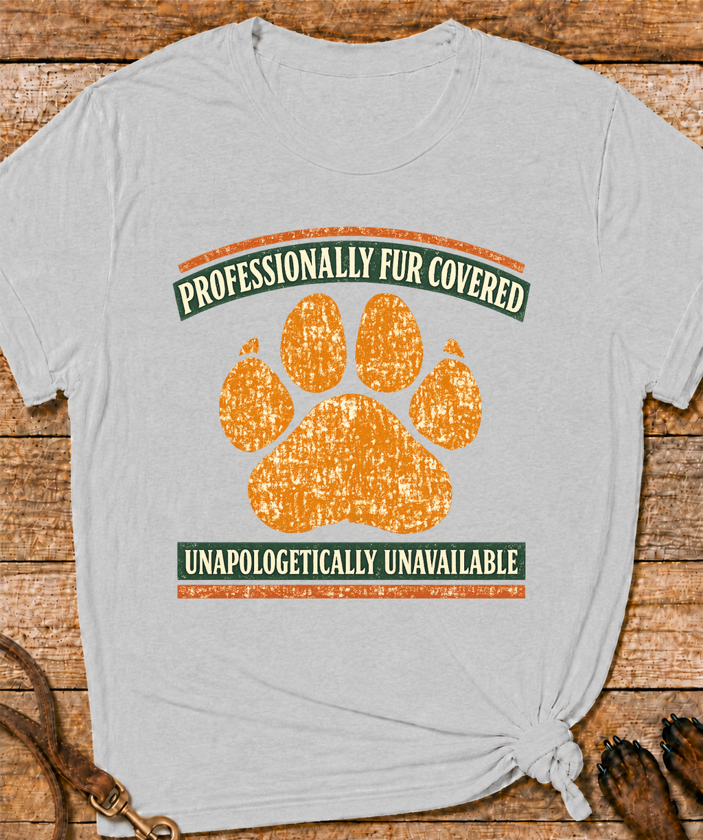 Professionally Fur Covered T-Shirt