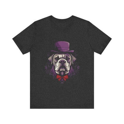 Top Hat Bulldog T-Shirt