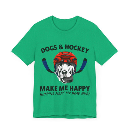 Dogs and Hockey T-Shirt