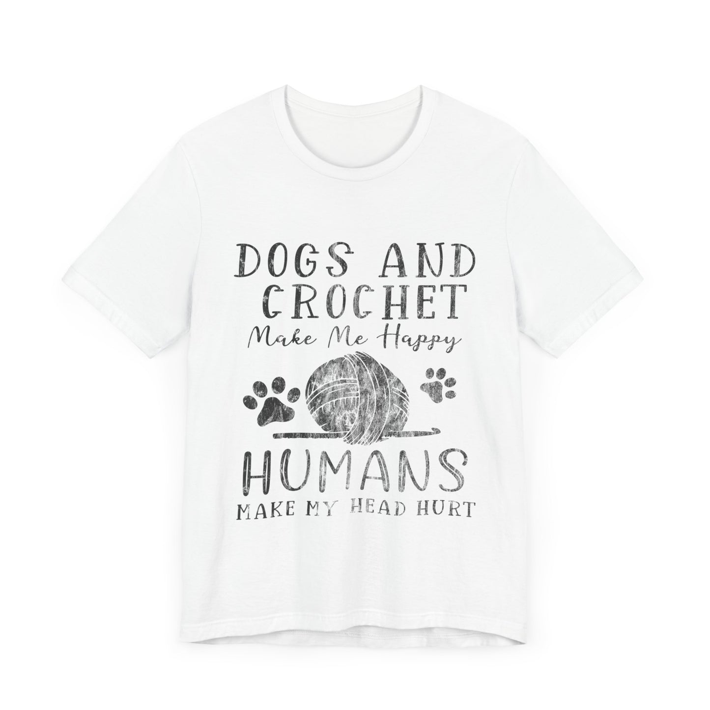Dogs and Crochet T-Shirt
