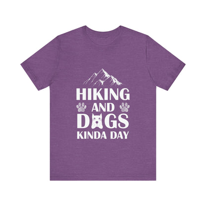 Hiking and Dogs Day T-Shirt