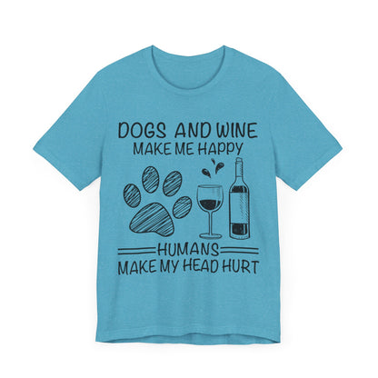 Dogs and Wine T-Shirt