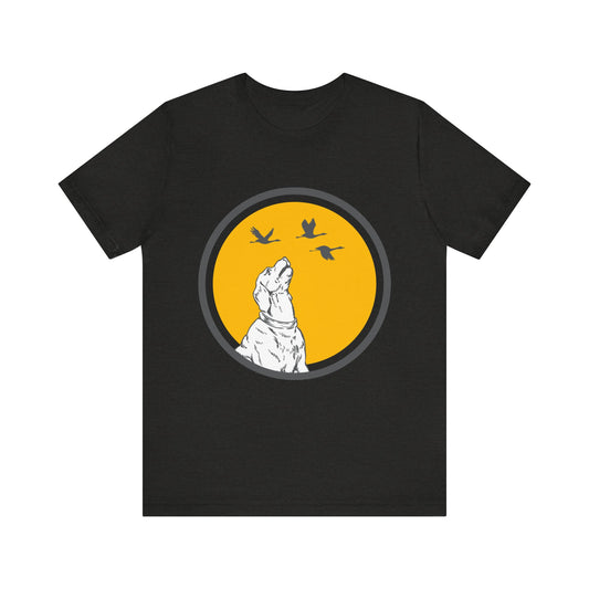 Dog Watching Birds T-Shirt