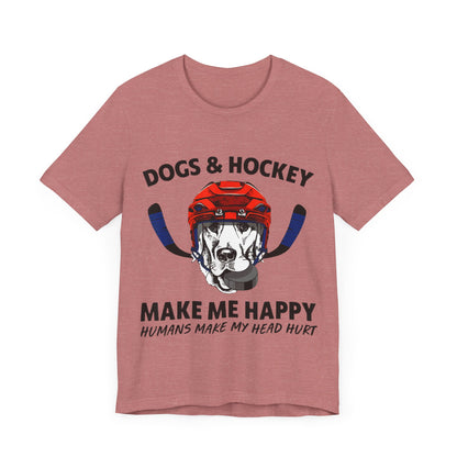 Dogs and Hockey T-Shirt