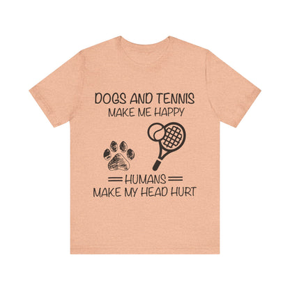 Dogs and Tennis T-Shirt