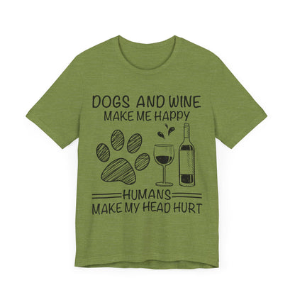 Dogs and Wine T-Shirt