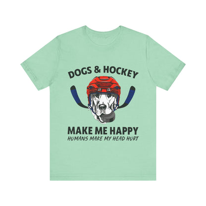 Dogs and Hockey T-Shirt