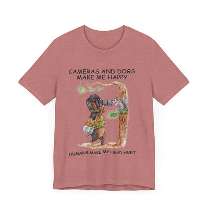 Cameras and Dogs T-Shirt