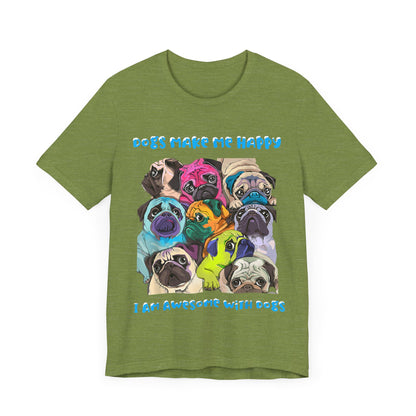 I Am Awesome With Dogs T-Shirt