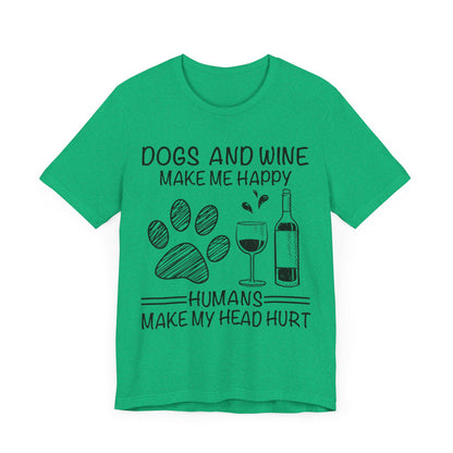 Dogs and Wine T-Shirt