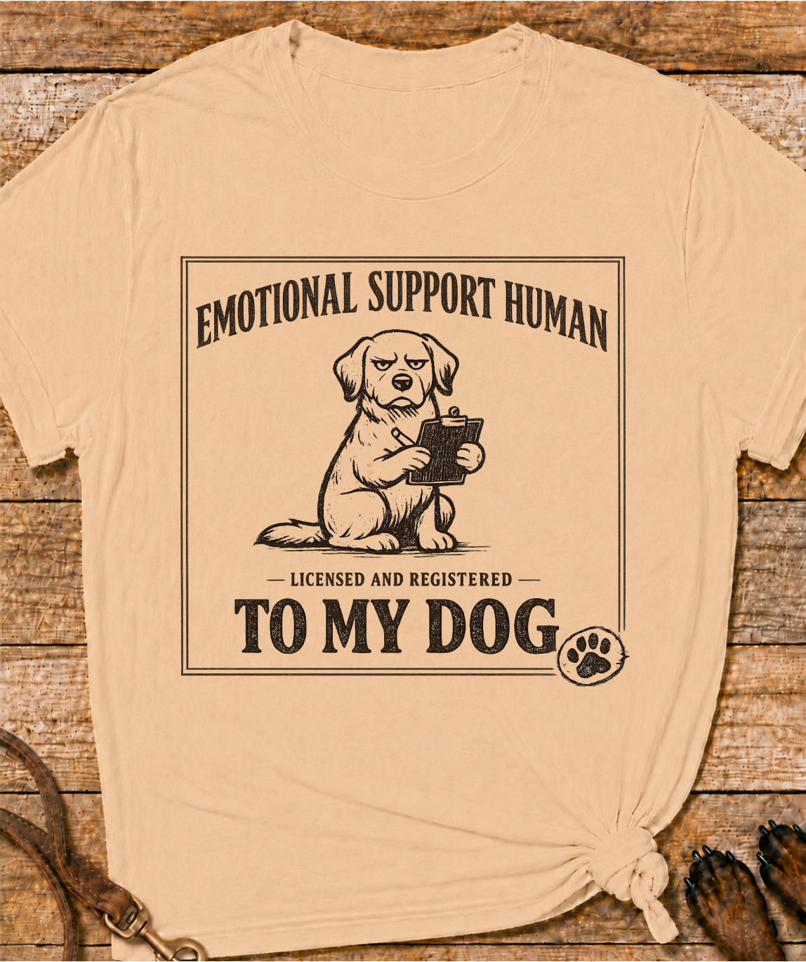 Emotional Support Human T-Shirt
