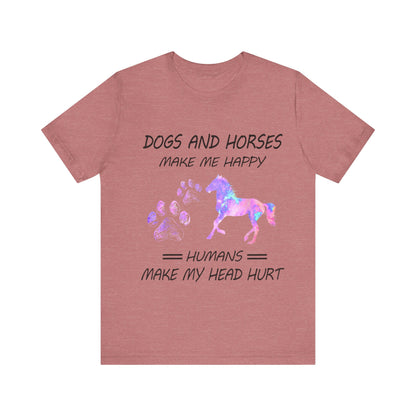 Dogs and Horses T-Shirt