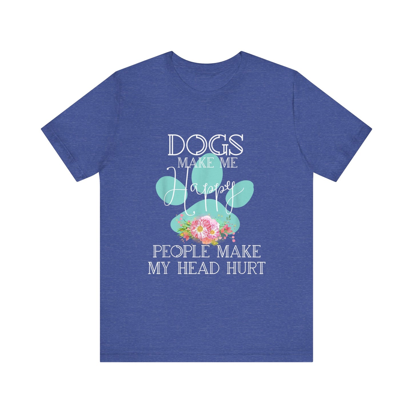 Dogs and Flowers T-Shirt