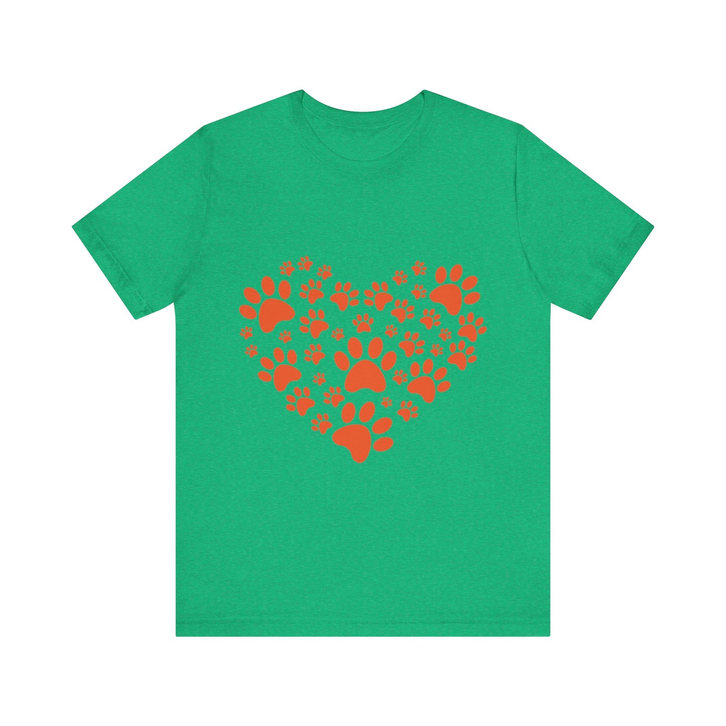 Paw Print Heart T-Shirt