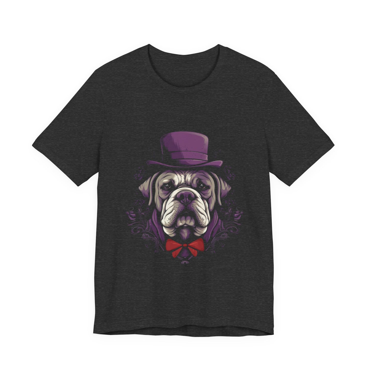 Top Hat Bulldog T-Shirt