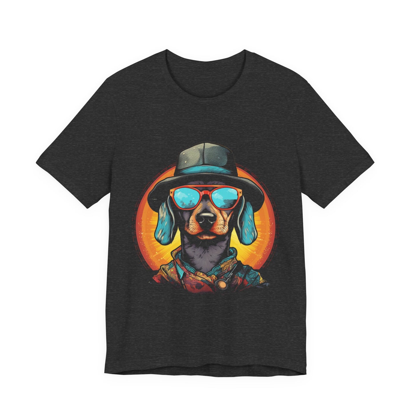 Gangster Hound Blue T-Shirt