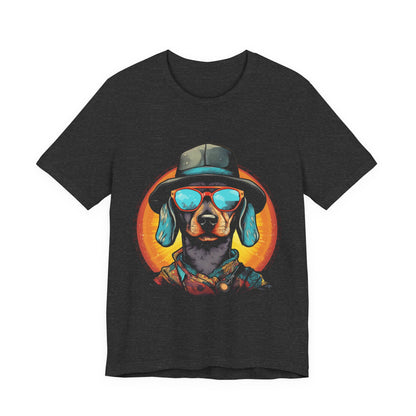 Gangster Hound Blue T-Shirt