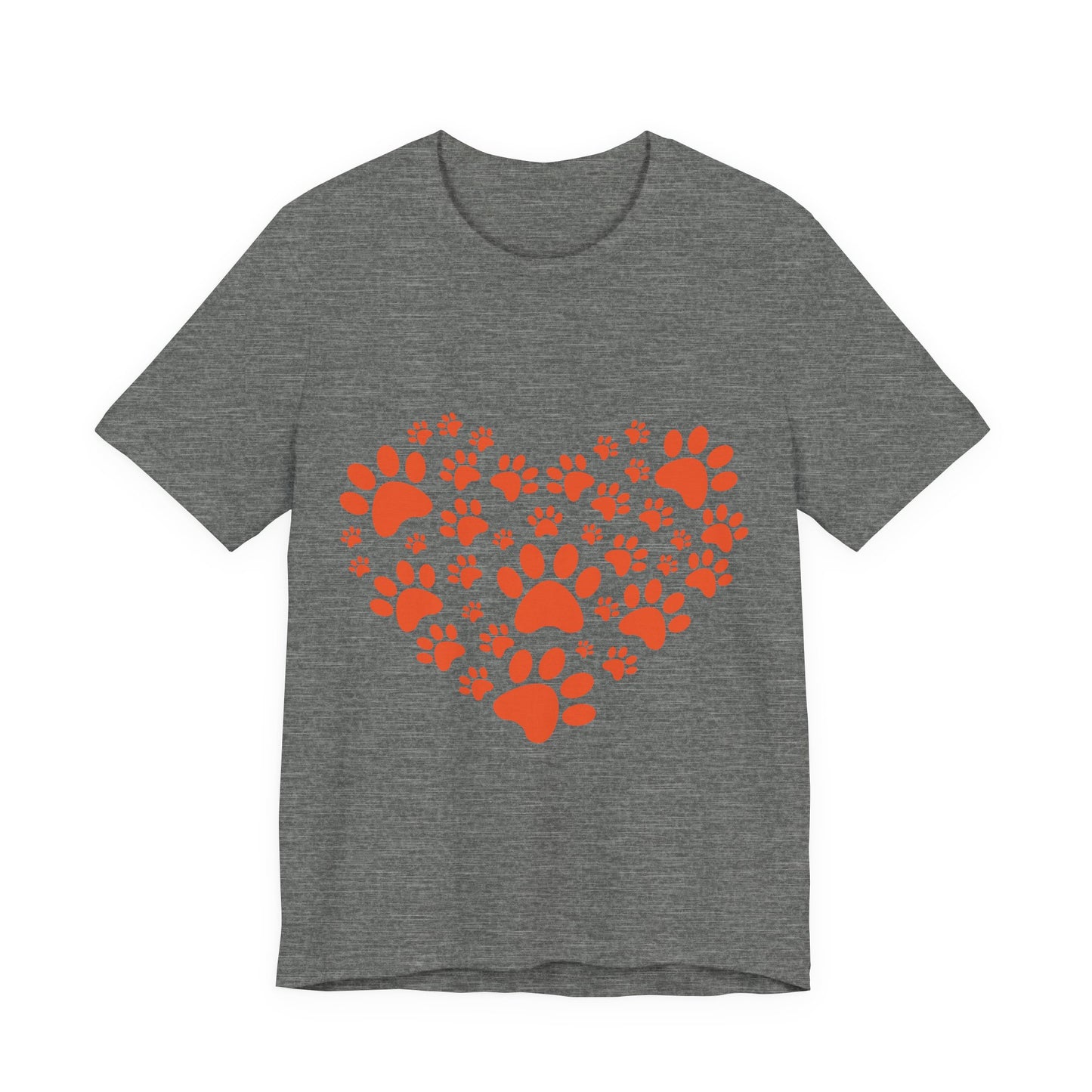 Paw Print Heart T-Shirt