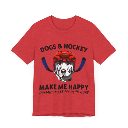 Dogs and Hockey T-Shirt