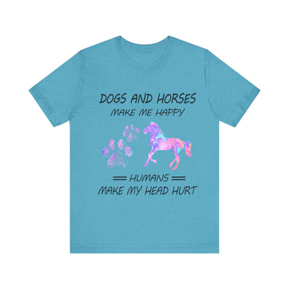 Dogs and Horses T-Shirt