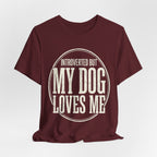Introverted Dog Mom T-Shirt