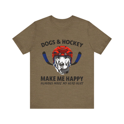 Dogs and Hockey T-Shirt