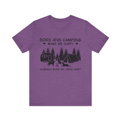Dogs and Camping T-Shirt