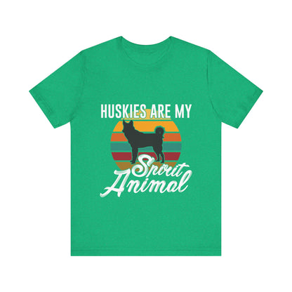 Huskies are my Spirit Animal T-Shirt