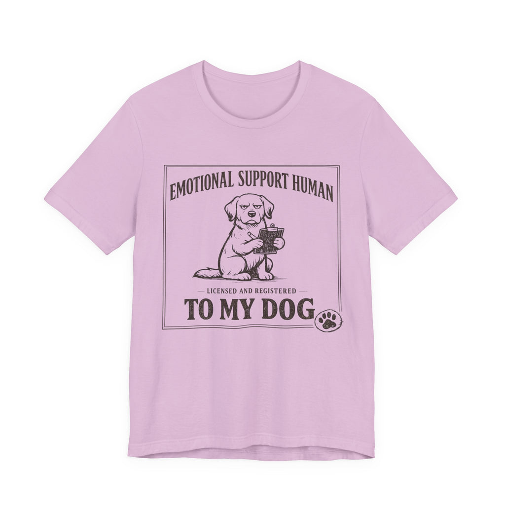 Emotional Support Human T-Shirt