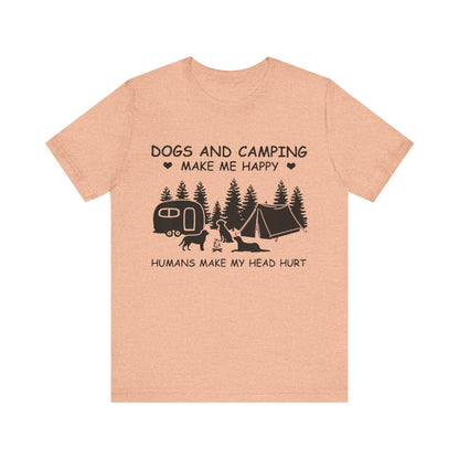 Dogs and Camping T-Shirt
