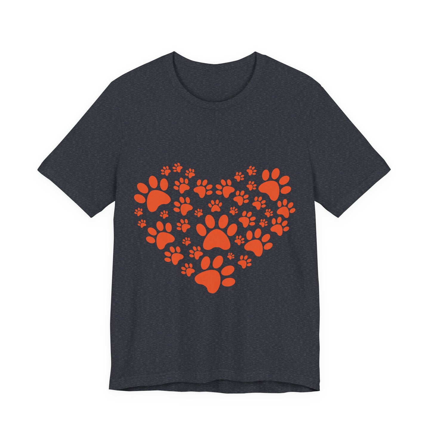 Paw Print Heart T-Shirt