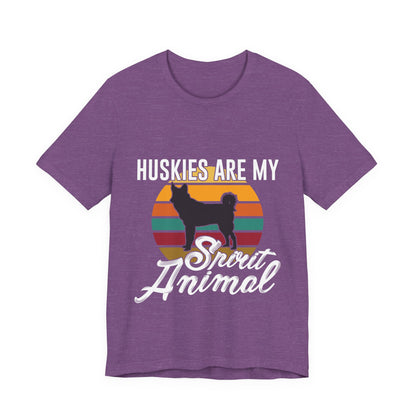 Huskies are my Spirit Animal T-Shirt