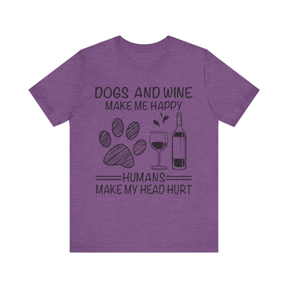 Dogs and Wine T-Shirt