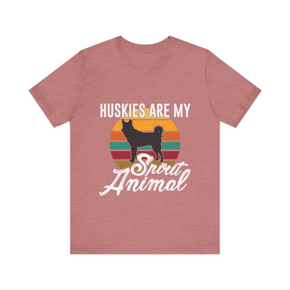 Huskies are my Spirit Animal T-Shirt