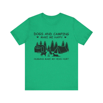 Dogs and Camping T-Shirt