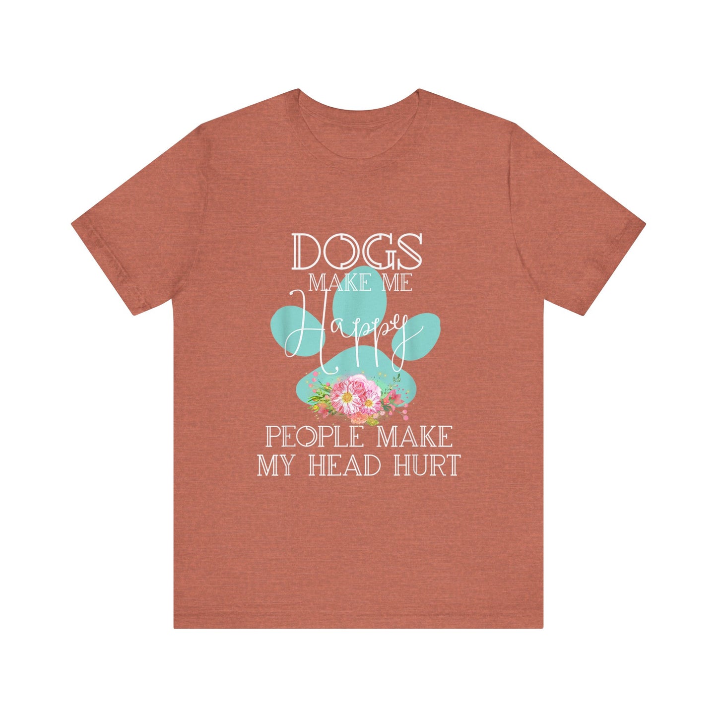 Dogs and Flowers T-Shirt