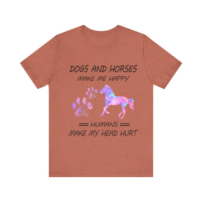 Dogs and Horses T-Shirt