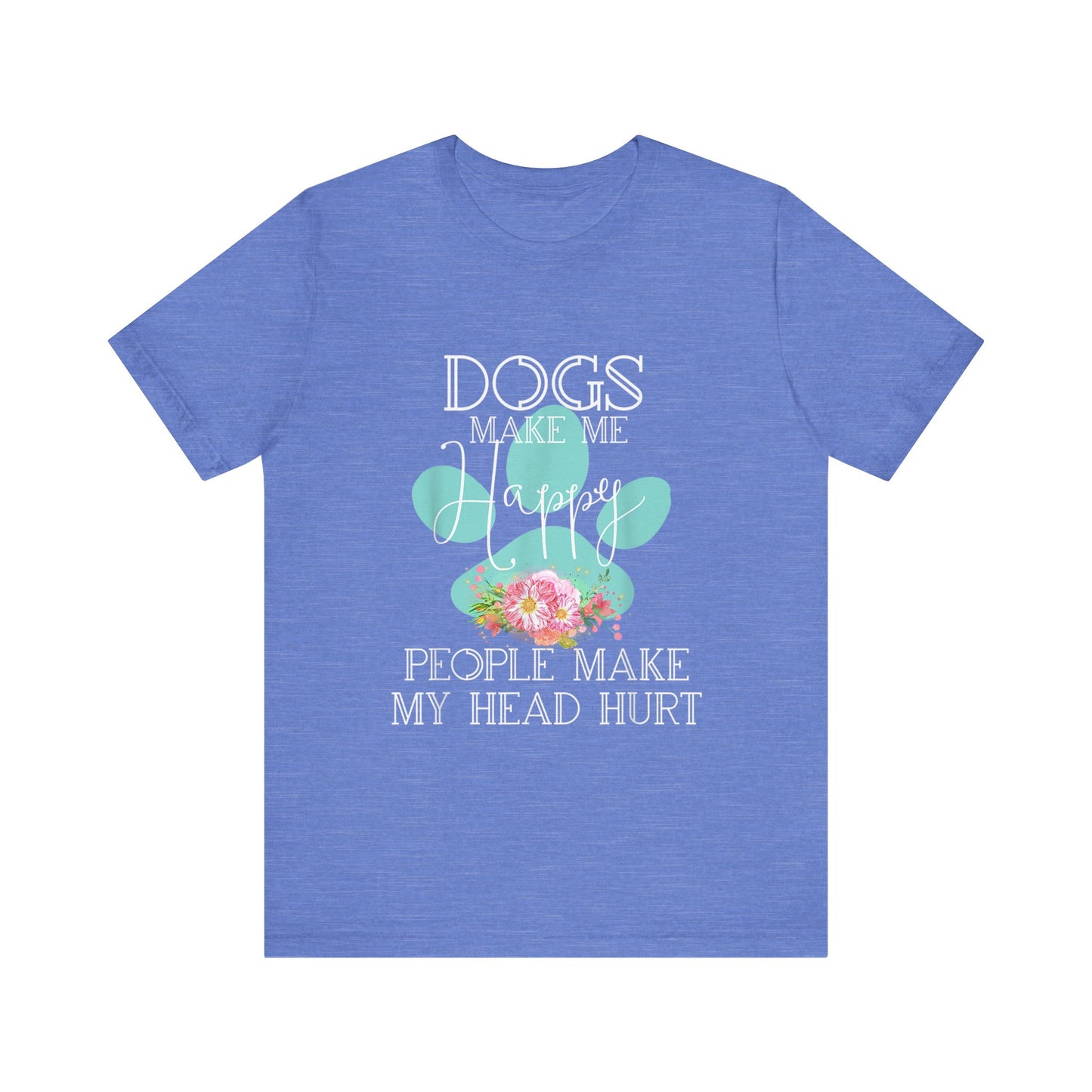 Dogs and Flowers T-Shirt
