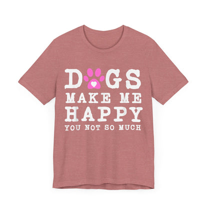 Paw Prints Make Me Happy T-Shirt