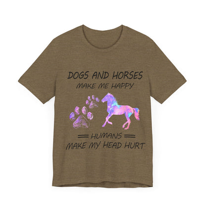 Dogs and Horses T-Shirt
