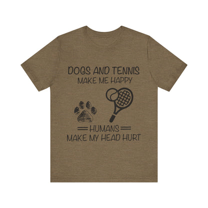 Dogs and Tennis T-Shirt
