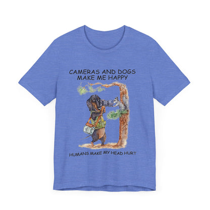 Cameras and Dogs T-Shirt
