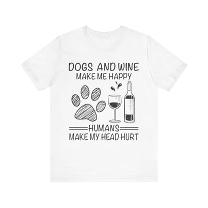 Dogs and Wine T-Shirt