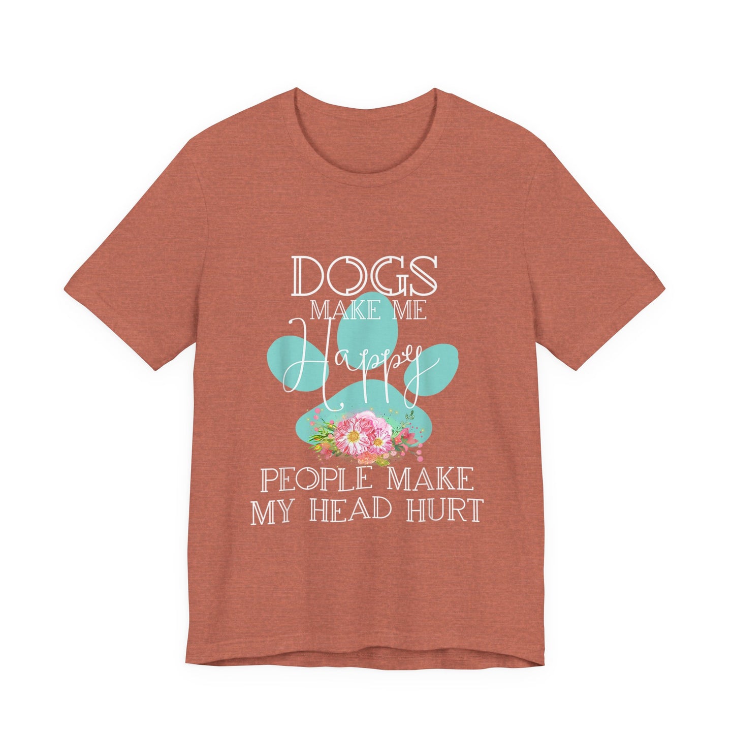 Dogs and Flowers T-Shirt