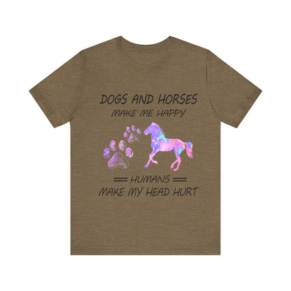 Dogs and Horses T-Shirt