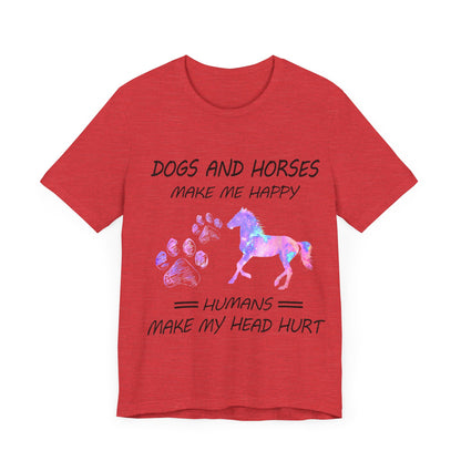 Dogs and Horses T-Shirt