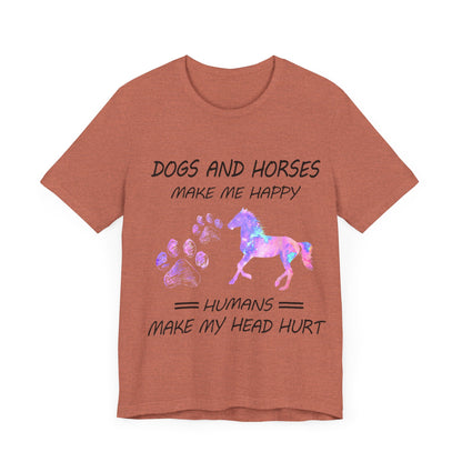 Dogs and Horses T-Shirt